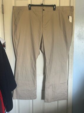 Old Navy rolled oats bootcut uniform pants size 28